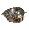 Paan Shape Brass Diya