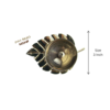Paan Shape Brass Diya