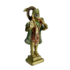 Hanuman Ji Murti | 100% Pure Brass | Yellow Antique Finish