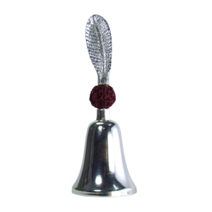 Pooja Bell With Rudraksh Handle