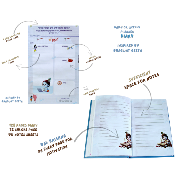 Planner Diary | Inspired By Bhagavad Gita
