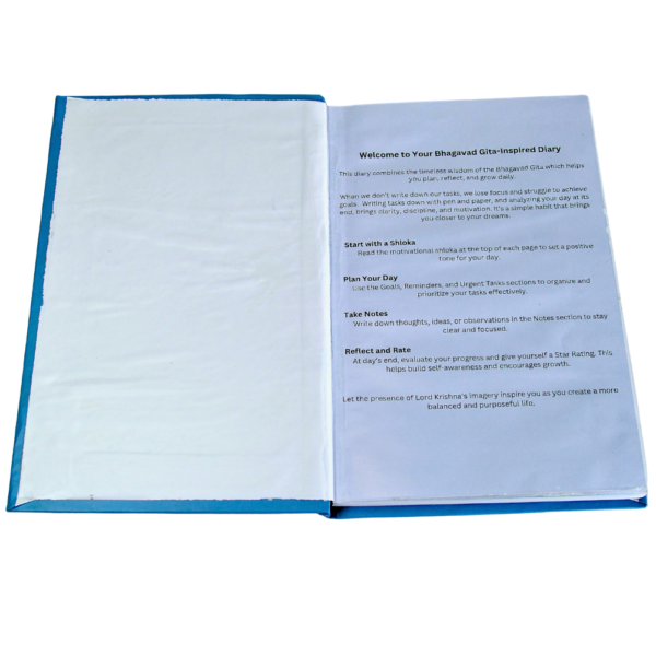 Planner Diary | Inspired By Bhagavad Gita