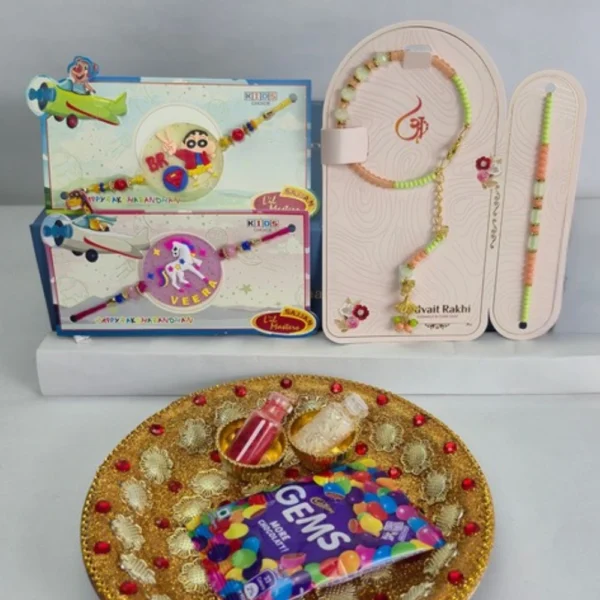 Bhaiya Bhabhi Rakhi, 2 Kids Rakhi