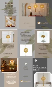 Spherical T-Light Candle Holder | Hanging Candle Lantern for Home Decor