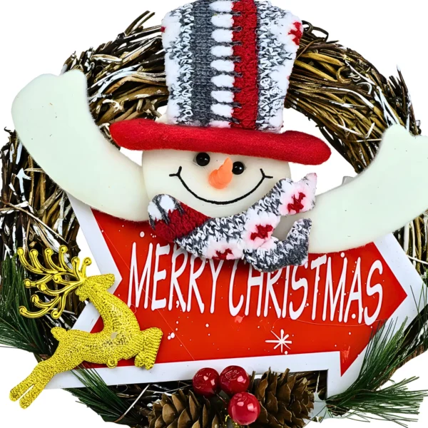 christmas santa wall hanging