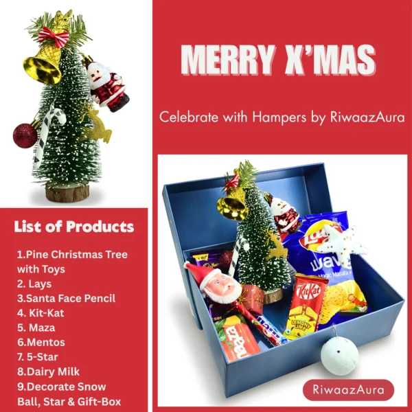 christmas hamper pine tree
